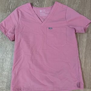Figs Shirt Women Medium Catarina V Neck One Pocket Scrub Top